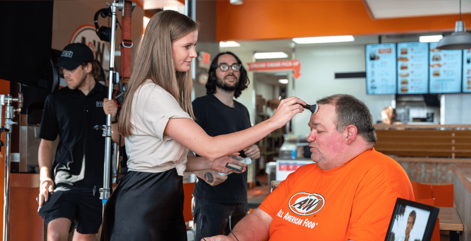 Cornett team on video location