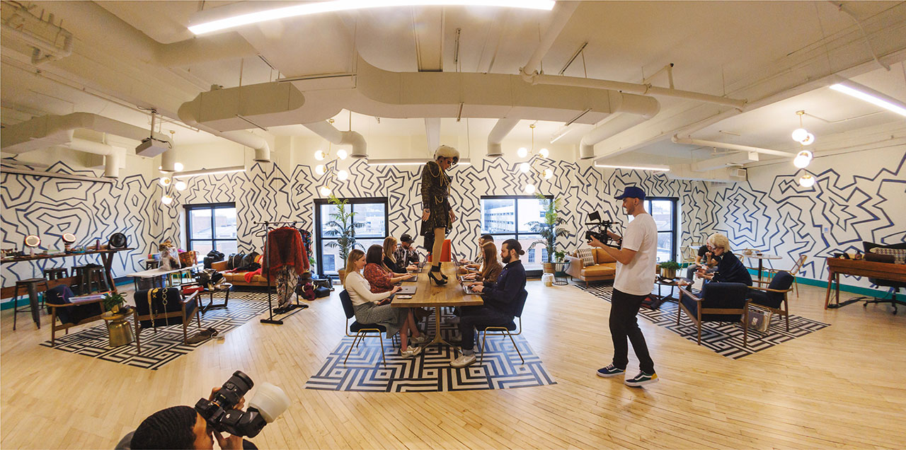 Work is a drag photoshoot Three