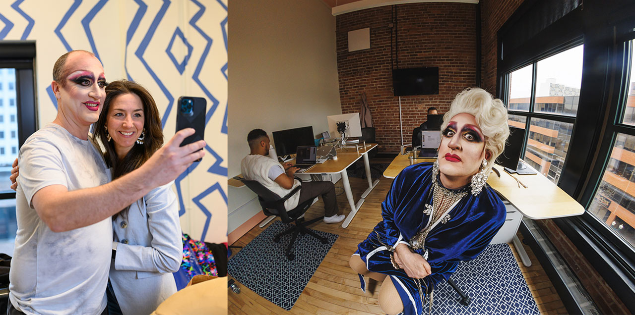 Work is a drag photoshoot eight